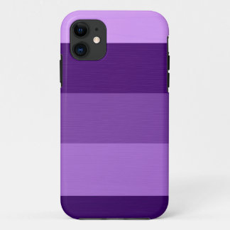 Coque iPhone 11 Peindre violet violet rayures violettes 3