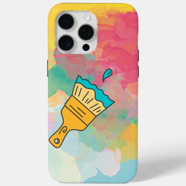 Coques Case-Mate iPhone peint avec une brosse (Verso)