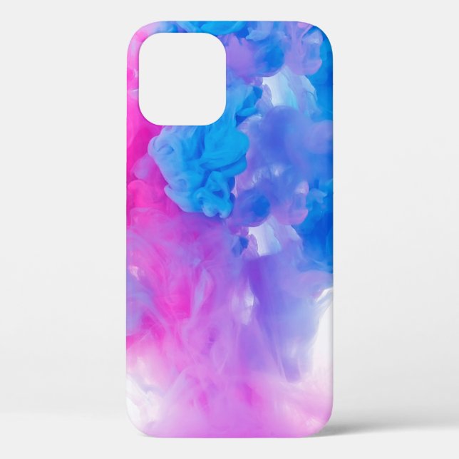Coques Case-Mate iPhone Peint couleur de texture d'eau vive (Verso)