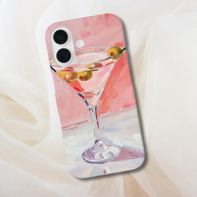 Coques Case-Mate iPhone Peinture à cocktails Martini (Créateur téléchargé)