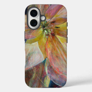 Coques iPhone 16 Peinture à fleurs "Translucide"