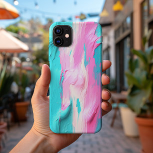 Case-Mate iPhone Case Peinture à huile 3D moderne tendance Pastel No. 10