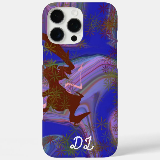 Coques Case-Mate iPhone Peinture à huile liquide Abstraite marbrée unique (Verso)