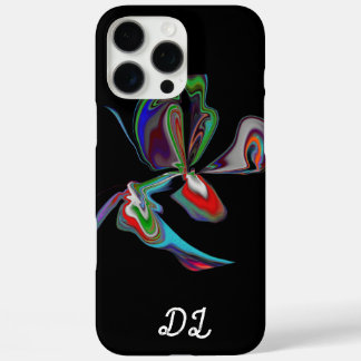 Coque iPhone 16 Pro Max Peinture à huile liquide Abstraite marbrée unique