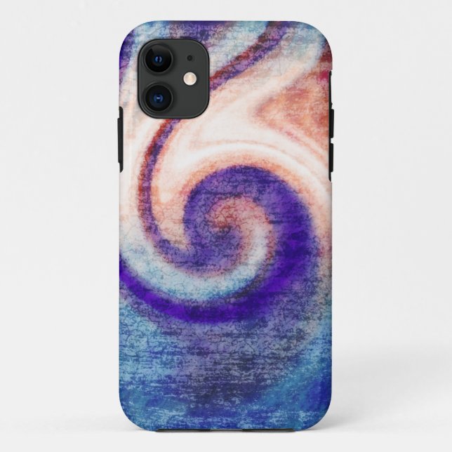 Coques Case-Mate iPhone peinture à l'aquarelle d'art Abstrait (Dos)