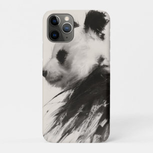 Case-Mate iPhone Case Peinture à l'encre abstraite de panda noir et blan