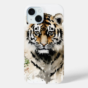Coque Case-Mate iPhone Peinture à l'encre de Tiger Cub