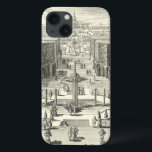 iPhone 13 Coque Peinture à l'huile des Fontaines du Jardin de Vers<br><div class="desc">Un beau tableau noir et blanc des fontaines du jardin de Versailles réalisé par Paul Decker. Decker était un apprenti en architecture dans les années 1600. Il a produit un certain nombre de dessins qui ont été publiés dans un livre, dont celui-ci. Si vous connaissez quelqu'un qui aime magnifiquement les...</div>
