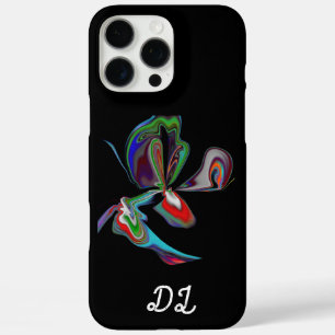 Coque iPhone 16 Pro Max Peinture à l'huile liquéfiée marbrée abstraite uni