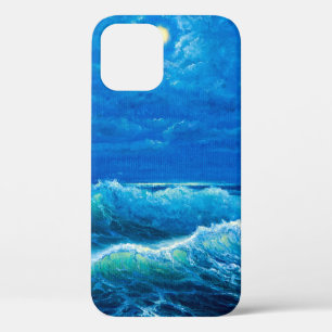 Case-Mate iPhone Case peinture à l'huile montrant les vagues de l'océan