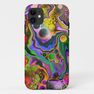 Case-Mate iPhone Case Peinture à verres numériques à bulles colorées