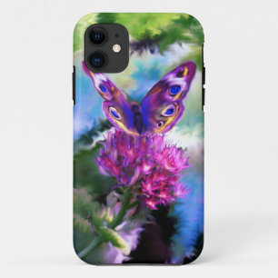 Case-Mate iPhone Case Peinture abstraite colorée de papillon