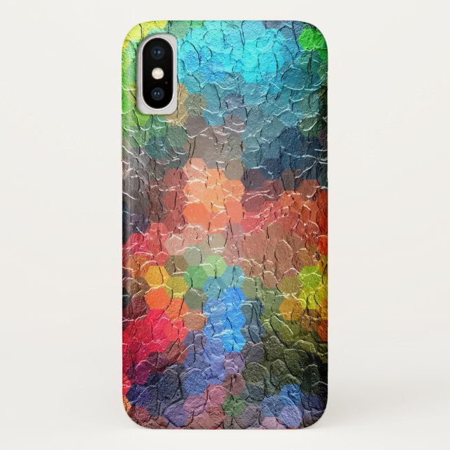 Coques Case-Mate iPhone Peinture Abstraite | Couleurs dynamiques (Dos)