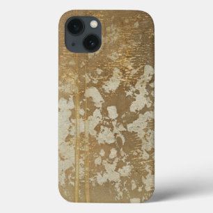 Etui iPhone Case-Mate Peinture abstraite d'or avec les taches argentées