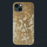 Etui iPhone 13 Peinture abstraite d'or avec les taches argentées<br><div class="desc">Megan Meagher a créé cette peinture abstraite d'or que l'argent de caractéristiques tachette. Un morceau très contemporain,  amants d'art devrait ajouter ce morceau à leur collection DÈS QUE POSSIBLE !</div>