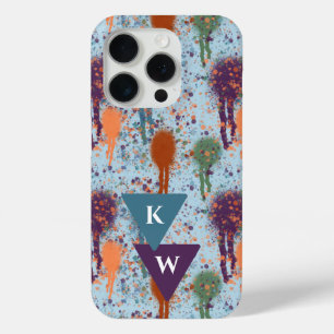 Coque Case-Mate iPhone Peinture Abstraite Drives splatter moderne Monogra