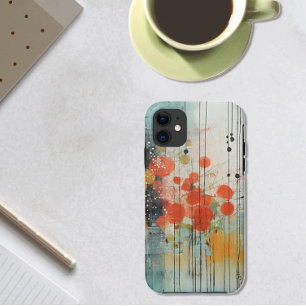 Case-Mate iPhone Case Peinture Abstraite Encre d'hiver pluvieuse