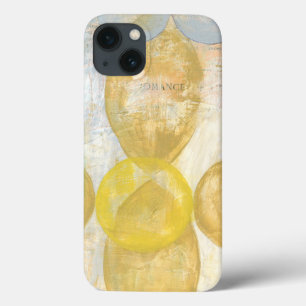 iPhone 13 Case Peinture Abstraite moderne sur papier journal