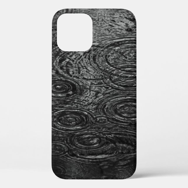 COQUES Case-Mate iPhone PEINTURE ABSTRAITE NOIRE ET BLANCHE (Verso)