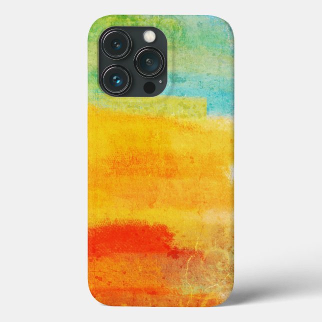 Coques Case-Mate iPhone Peinture Abstraite Vintage (Verso)