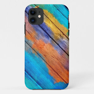 Case-Mate iPhone Case Peinture acrylique colorée sur bois #3