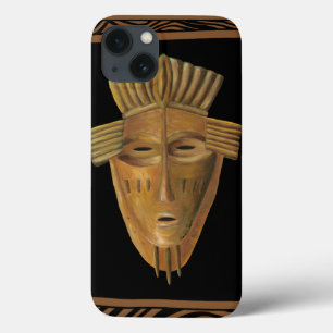Coque Case-Mate iPhone Peinture africaine de masque par Chariklia Zarris