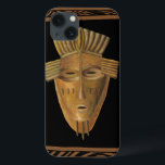 Case-Mate iPhone Case Peinture africaine de masque par Chariklia Zarris<br><div class="desc">Chariklia Zarris a créé cette peinture d'un masque africain. Plusieurs de ces masques sont employés dans les cérémonies ainsi une communauté des personnes peut communiquer avec les ancêtres décédés ou les spiritueux des animaux. Introduisez un peu de culture africaine traditionnelle dans votre maison !</div>