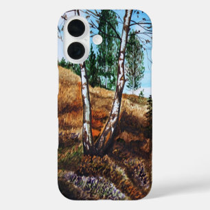 Coque Pour iPhone 16 Peinture aquarelle d'automne
