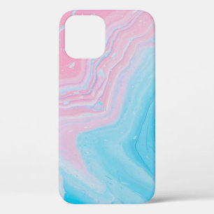 Case-Mate iPhone CASE PEINTURE BLEU ET ROSE
