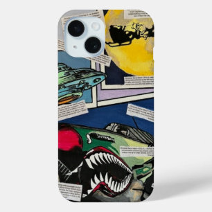 Coque Case-Mate iPhone Peinture 'Christmas Encounters' sur un