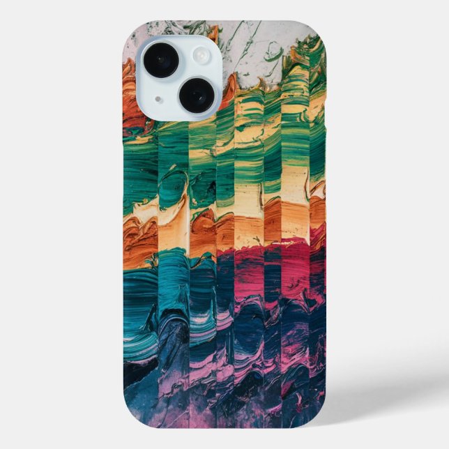 Coques Case-Mate iPhone Peinture contemporaine Art Perspective relief (Verso)