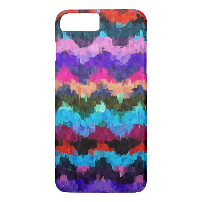 Coques Case-Mate iPhone Peinture Couleur Splatter Brush Stroke (Dos)