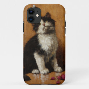 Coque iPhone 11 Peinture de chat mignon