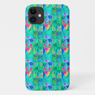 Case-Mate iPhone Case Peinture de courtepointe de jardin avec Hydrangea