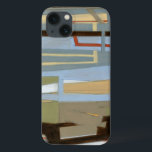 iPhone 13 Coque Peinture de la liberté d'expression moderne par No<br><div class="desc">Peinture moderne et libre d'expression de Norman Wyatt Jr,  il présente des lignes qui se bloquent et forment des liens étroits de couleur. Parfait comme un achat personnel ou comme un cadeau pour quelqu'un qui aime la liberté d'expression peintures.</div>