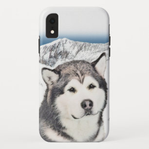 Case-Mate iPhone Case Peinture de malamut en Alaska - jolie art original