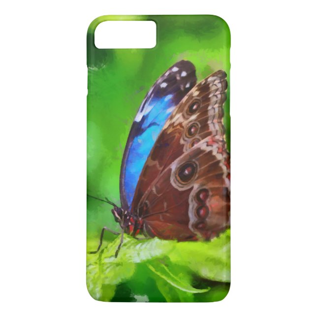 Coques Case-Mate iPhone Peinture de papillon (Dos)