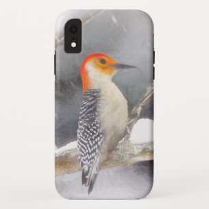 Case-Mate iPhone Case Peinture de pic à ventre rouge Art original