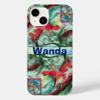 Peinture de poissons de carpe de Koi