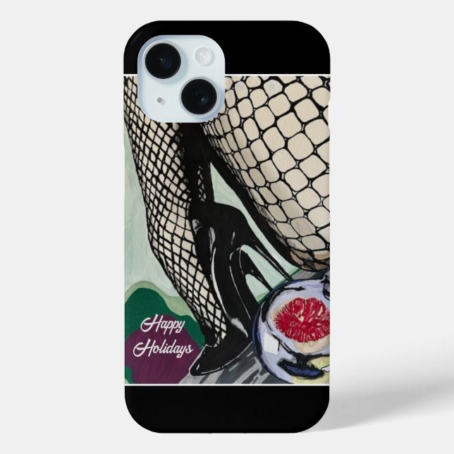 Coques Case-Mate iPhone Peinture de 'poissons de fête' sur une (Verso)