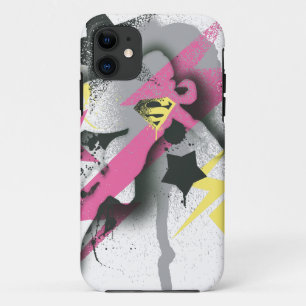 Coque Case-Mate Pour iPhone Peinture de pulvérisation Supergirl