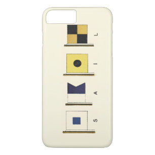 Coques Pour iPhone Peinture de quatre drapeaux avec la voile écrite