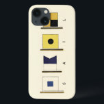 iPhone 13 Case Peinture de quatre drapeaux avec voile écrite sous<br><div class="desc">Une entrée pas si subtile pour voyager dans les mers,  ce tableau présente quatre drapeaux avec le mot "voile" écrit sous eux. Vous sentez l'appel de l'océan ? Un cadeau parfait pour cette personne spéciale que vous voulez prendre une croisière avec vous!</div>