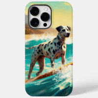 Peinture de surf sur la plage dalmate