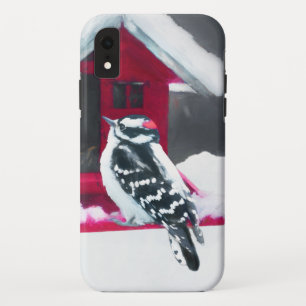 Case-Mate iPhone Case Peinture Downy Woodpecker - Art original pour oise