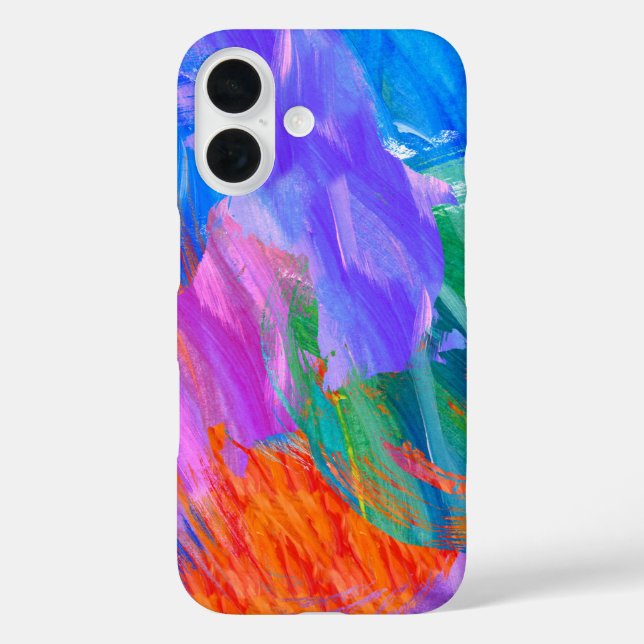Coques Case-Mate iPhone Peinture en gras Abstrait (Verso)