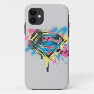 Case-Mate iPhone Case Peinture et déversements supergirl