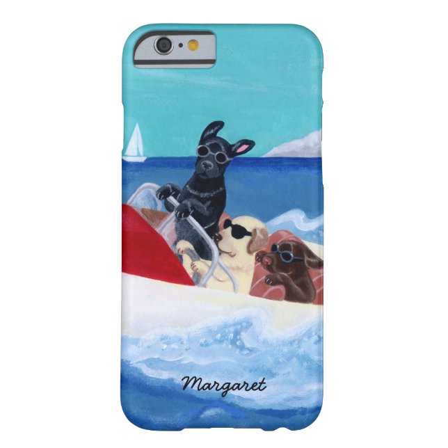 Coques Case-Mate iPhone Peinture fraîche de Labradors d'été (Dos)