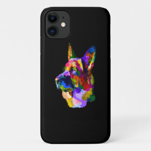 Case-Mate iPhone Case Peinture German Shepherd Peinture Art Pet Chien M