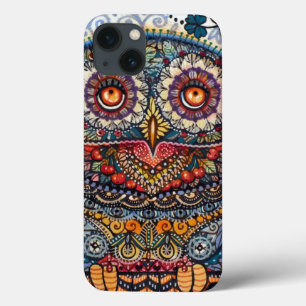 Coque Case-Mate iPhone Peinture graphique magique de hibou